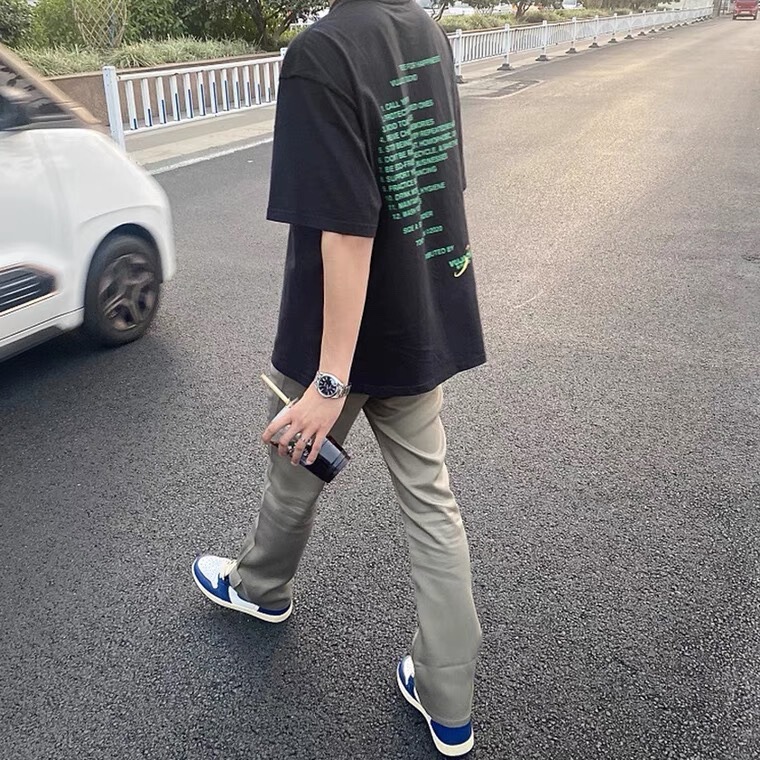 Independent Margiela Style Pants kenijima High Street Casual Sandy Pants Vibe Trendy Pants