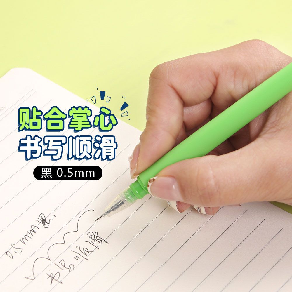 Bolígrafo oscilante girasol creativo estudiante de escuela primaria linda cara sonriente flor bolígrafo de góner de gran capacidad bolígrafo de preguntas de pincel de alto valor papelería