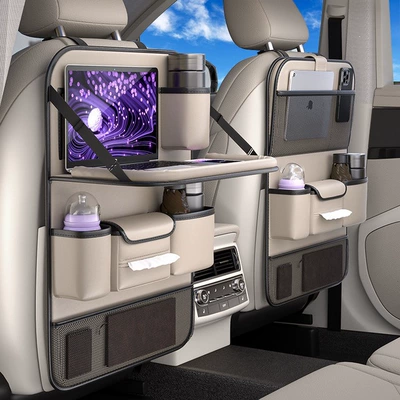 Car table board – the rear seat, seat back storage