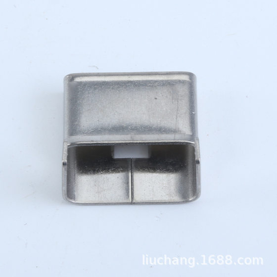 Factory direct supply stainless steel L-shaped buckle strong bearing force wear-resistant firm L-shaped buckle packing buckle metal buckle