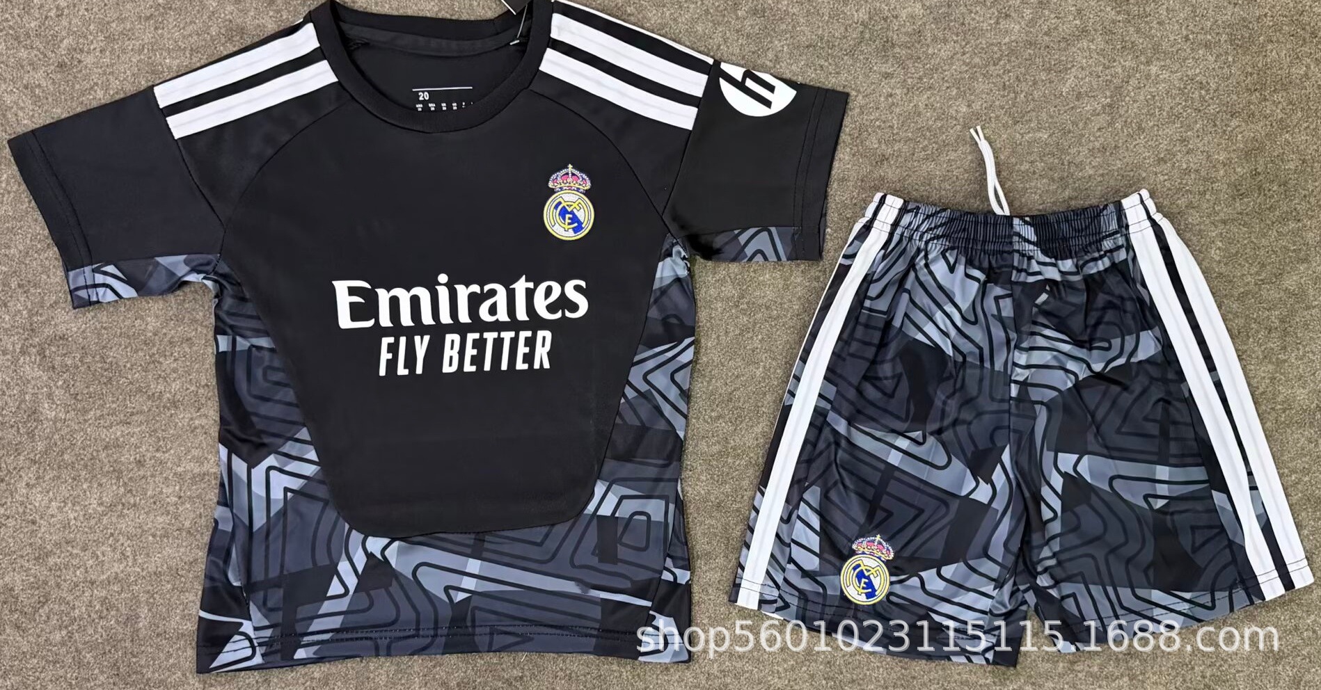 2627 nueva ropa infantil LWP París Real Madrid Juve Manchester United Chelsea camiseta ropa de fútbol ropa infantil