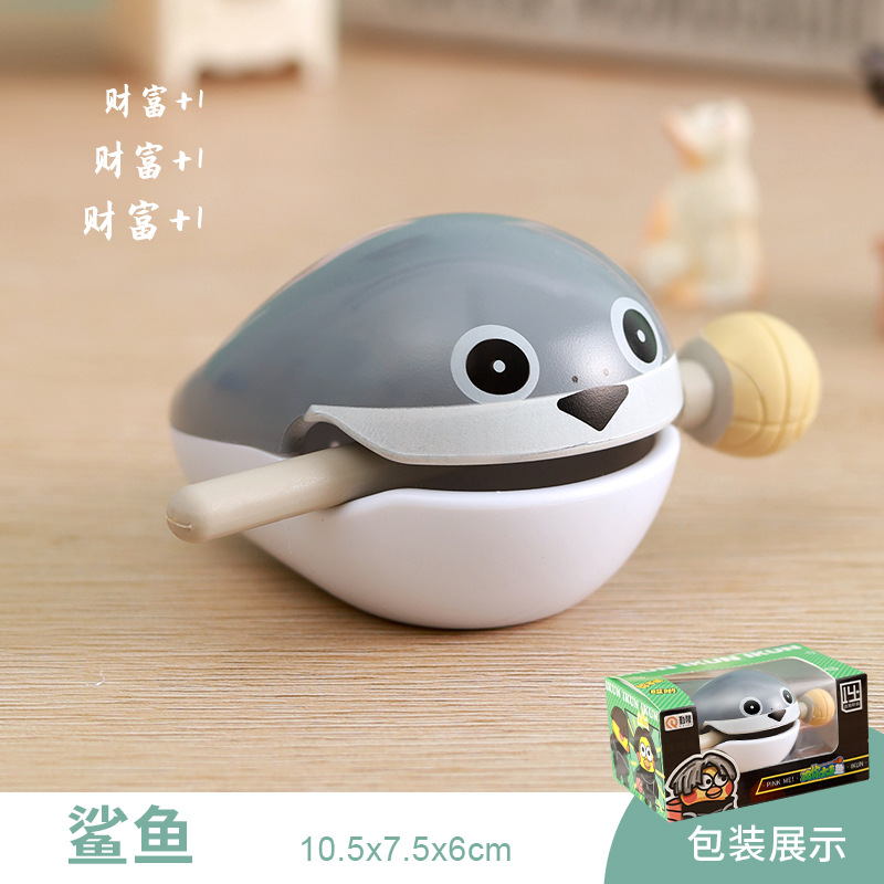 El lindo pez de madera golpea y descomprime la oficina, la meditación, los adornos de instrumentos musicales, los estudiantes, los juguetes budistas, los regalos al por mayor