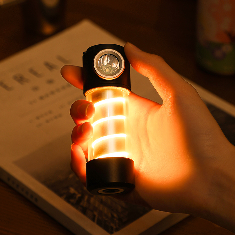 Faro transfronterizo lámpara de camping al aire libre multifuncional lámpara de tienda de emergencia lámpara de larga resistencia linterna de camping impermeable