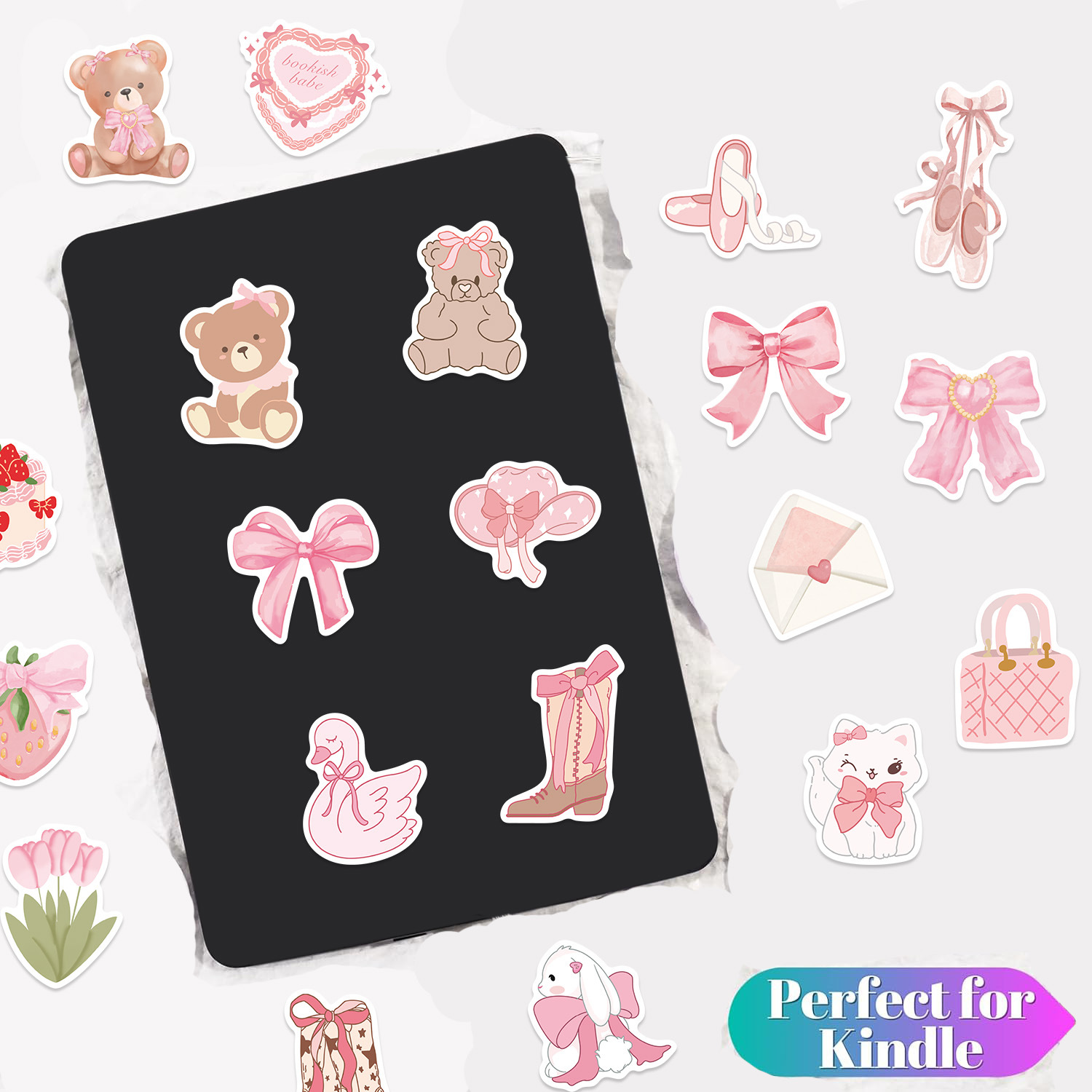 23g Weight Stickers Stationery Type 1 Set Quantity School, Graduation Occasion PVC self-adhesive Material Animal, Cartoon Pattern Cute Style 1 Set Animal Cartoon School Graduation PVC Self-adhesive Cute Stickers 2