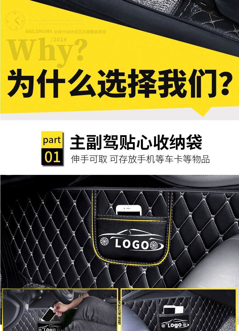 Suitable for Dongfeng popular sx6 foot mat 7 seats surrounded by car foot mat Dongfeng s500 popular t5l seven seats Jingyi x6