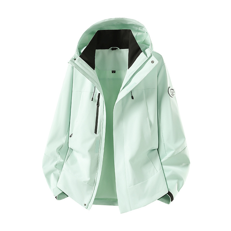 Camel Couple's Outdoor Windproof and Waterproof Mountaineering Jacket Men's Coat Dopamine 10 Colors