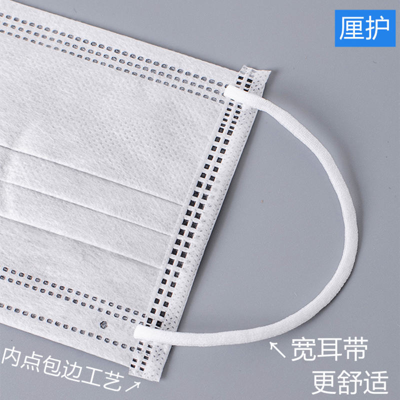 Factory Direct Supply Four-Layer Activated Carbon Disposable Grey Black Thick Breathable Dustproof Independent Packaging Wholesale