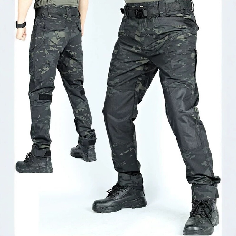 Foreign Trade Summer Men's Tactical Pants, Wear-Resistant Military-Style Waterproof Work Pants, Camping Assault Training Pants, Color-Blocking Wholesale Foreign Trade Summer Men's Tactical Pants, Wear-Resistant Military-Style Waterproof Work Pants, Camping Assault Training Pants, Color-Blocking Wholesale