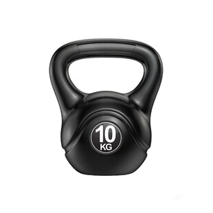 Non-slip black handheld sports equipment for gym for men and women 5