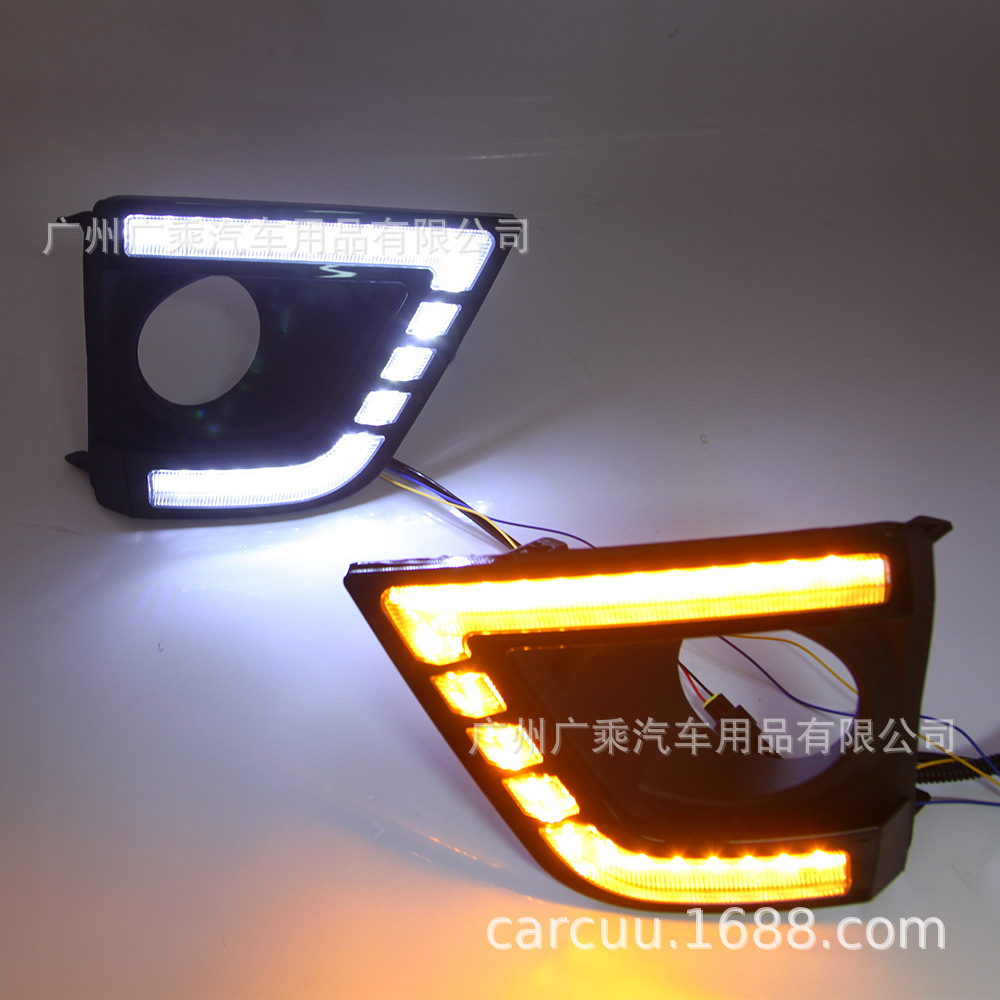 Adecuado para Toyota Nueva Carolina Luz de marcha diurna 14 Carola especial LED Luz de marcha diurna LED Luz de niebla