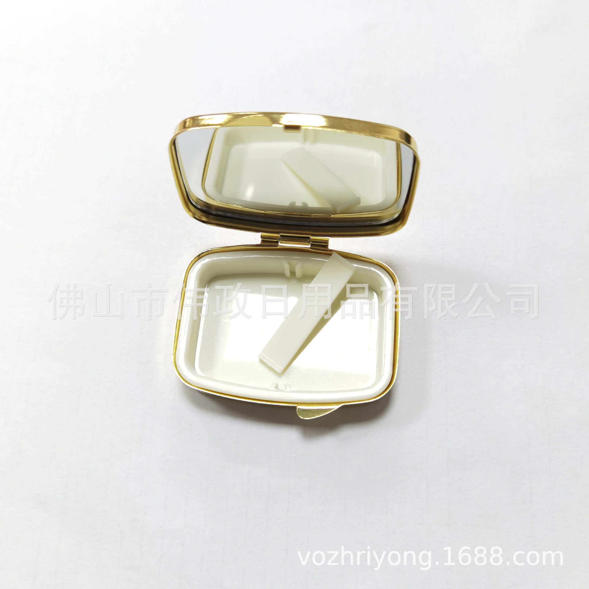 圆角长方形医药盒 单格可移动2格方形药丸盒、 3格金属盒、7格医