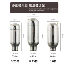 玻璃内胆保温瓶胆白胆250ml/450ml/600ml家用宿舍用热水瓶内胆