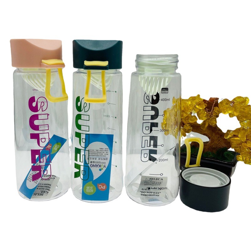 23 nuevo plástico portátil taza de agua estudiante al aire libre fitness taza mujer verano deportes taza de agua taza