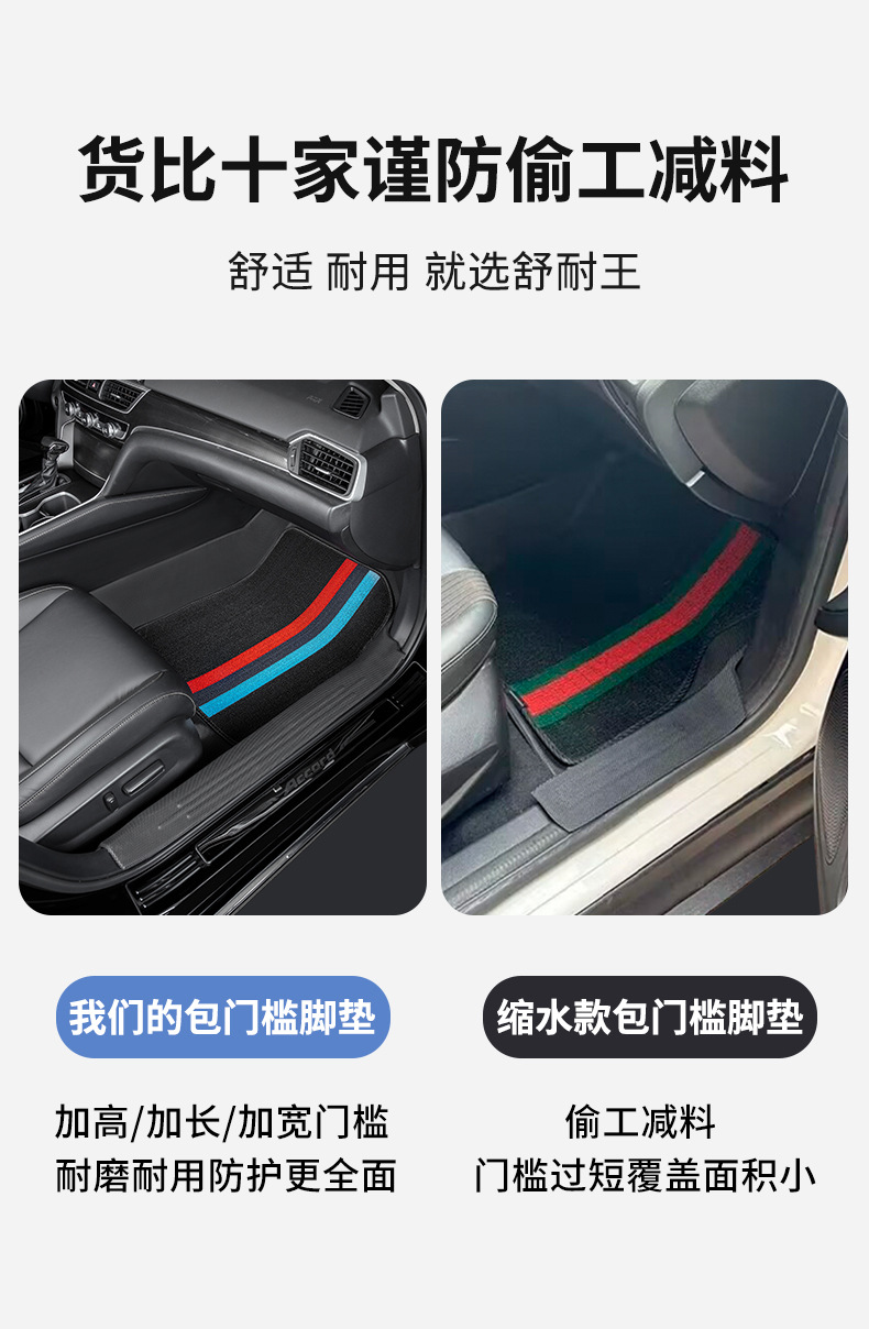 TPE Car Floor Mats for Lavida Sagitar Magotan Passat Xingyue L Audi A4