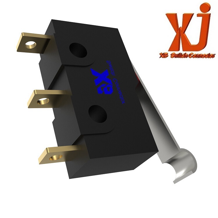 High-Current Curved Handle Micro Switch, High-Current Micro Switch for Water Heaters, Medium-Sized Micro Switch for Pressure Cookers High-Current Curved Handle Micro Switch, High-Current Micro Switch for Water Heaters, Medium-Sized Micro Switch for Pressure Cookers