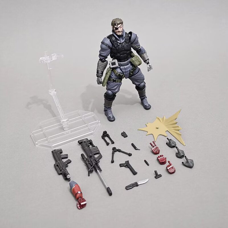 Shf Metal Gear Solid Solid Snake Snake Uncle Action Figure Model Wholesale