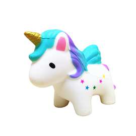 pu慢回弹玩具squishy独角兽飞马独角马减压玩具星星四脚飞马玩具