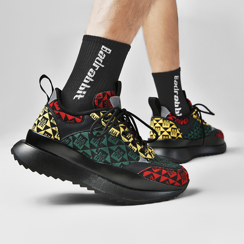 Herren Leichte Karierte Laufschuhe Für Sport Und Freizeit_voghion.com