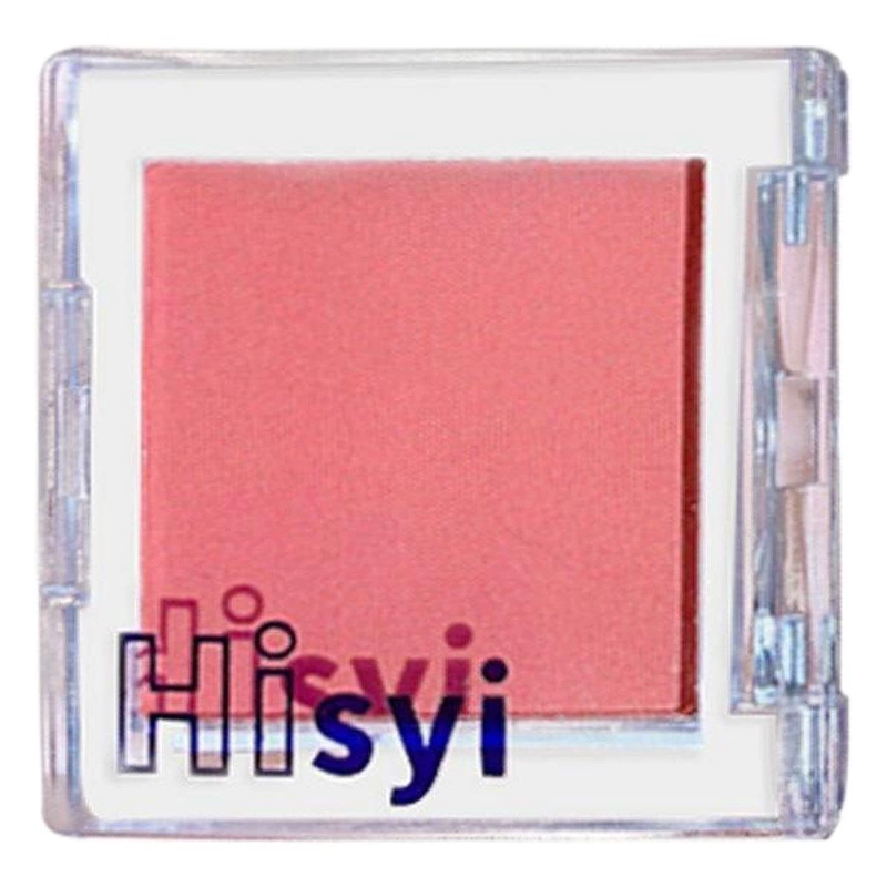 HISYI Blush Натуральный матовый макияж Naked Красивая Румяна Осветляющая фиксация Трехмерный макияж Монохромные тени для век Двойное использование