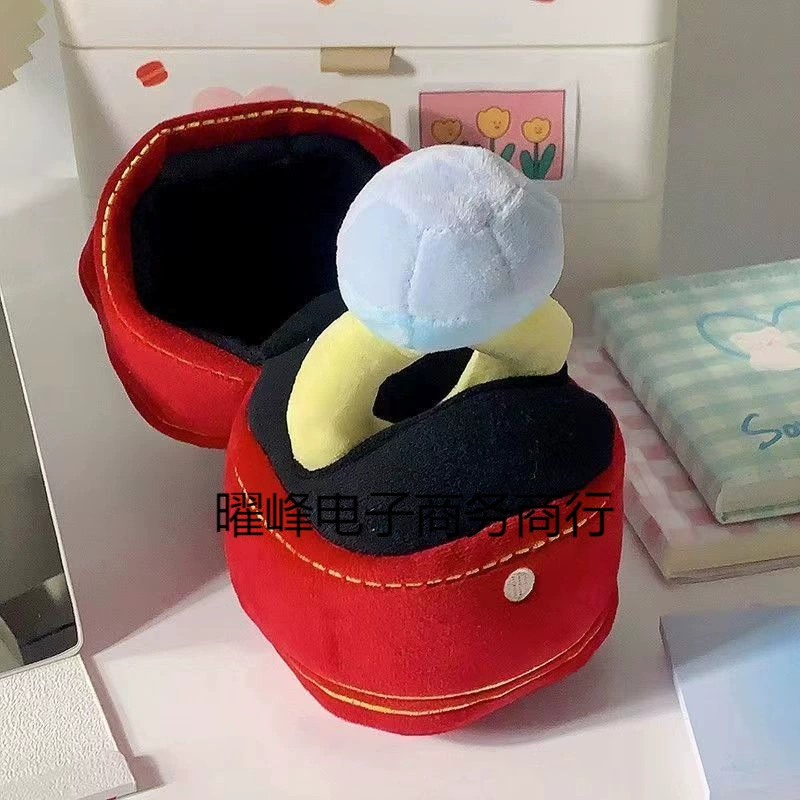 Креативный подарок на День святого Валентина для подруги, комплект обручальных колец с крупными бриллиантами, плюшевая игрушка, предложение с крупными бриллиантами.