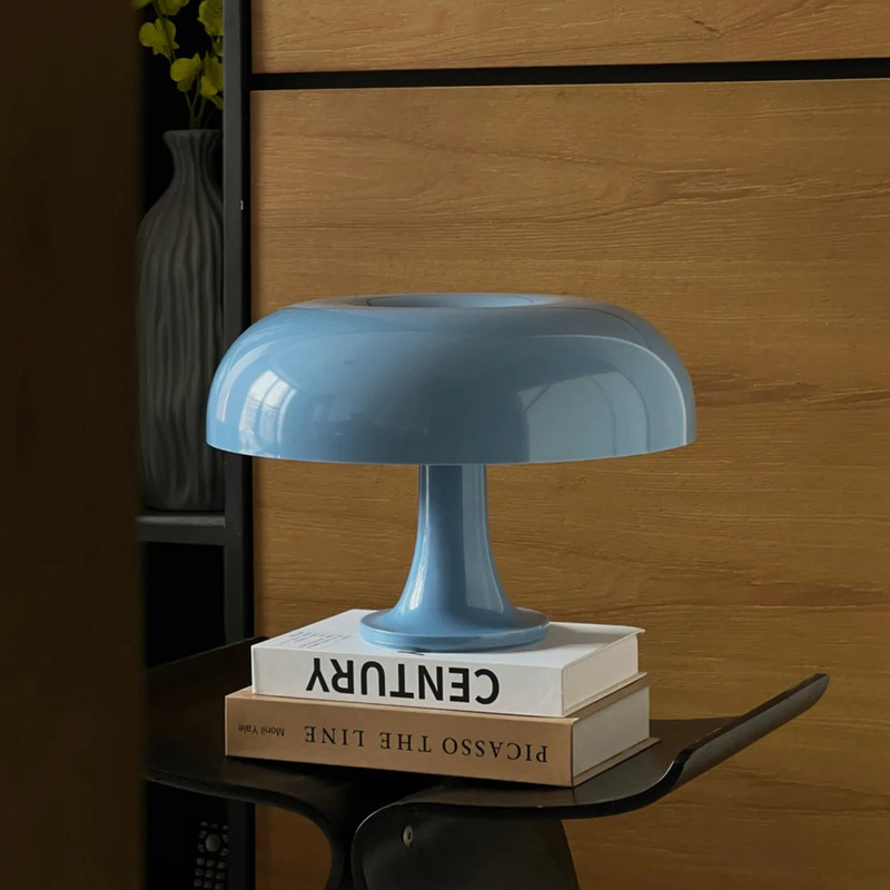 Italian Artemide Nessino Mushroom Table Lamp Designer Living Room Bedroom Bedside Atmosphere Decorative Lamps