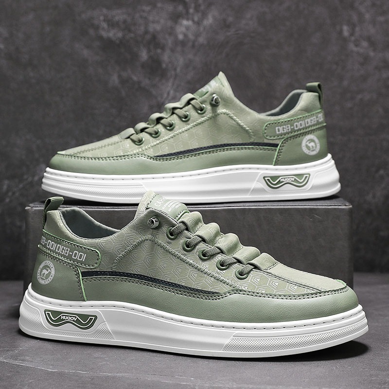 Zapatos de deporte para estudiantes, zapatos de hombre, primavera y verano 2025, nuevos zapatos de moda de tela de paraguas de todo fósforo, zapatos deportivos casuales transpirables para hombre