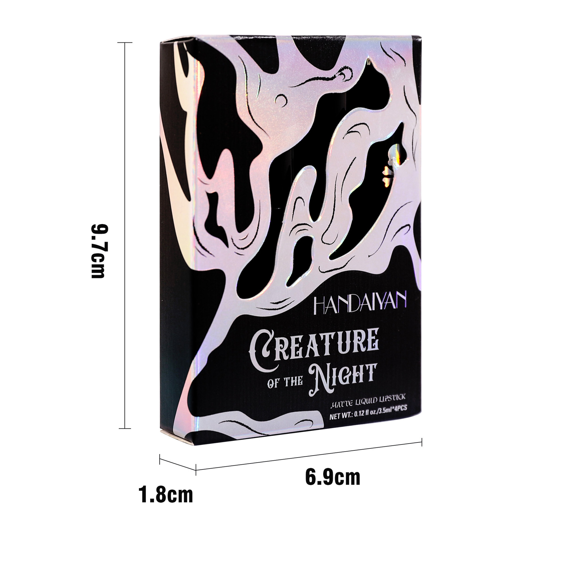 Han Daiyan Matte Glaze Set Gothic Festival Lip Color Halloween Liquid Lipstick_voghion.com