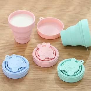 Foldable Water Cup, Can Hold Boiling Water, Silicone Cup, Retractable Water Cup, Large Capacity, Foldableable Mouthwash Cup, Travel Portable