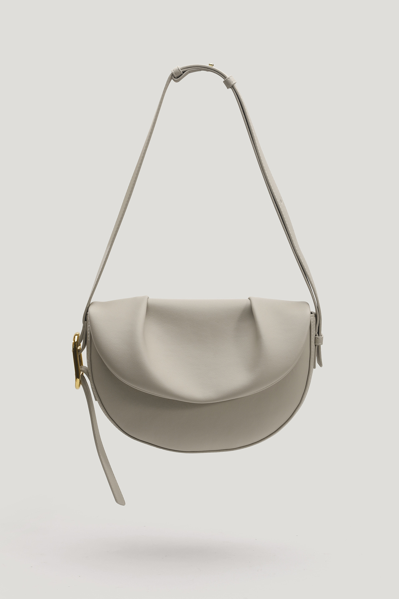 Title 19, Bolsa de sela feminina de couro de vaca com pre...