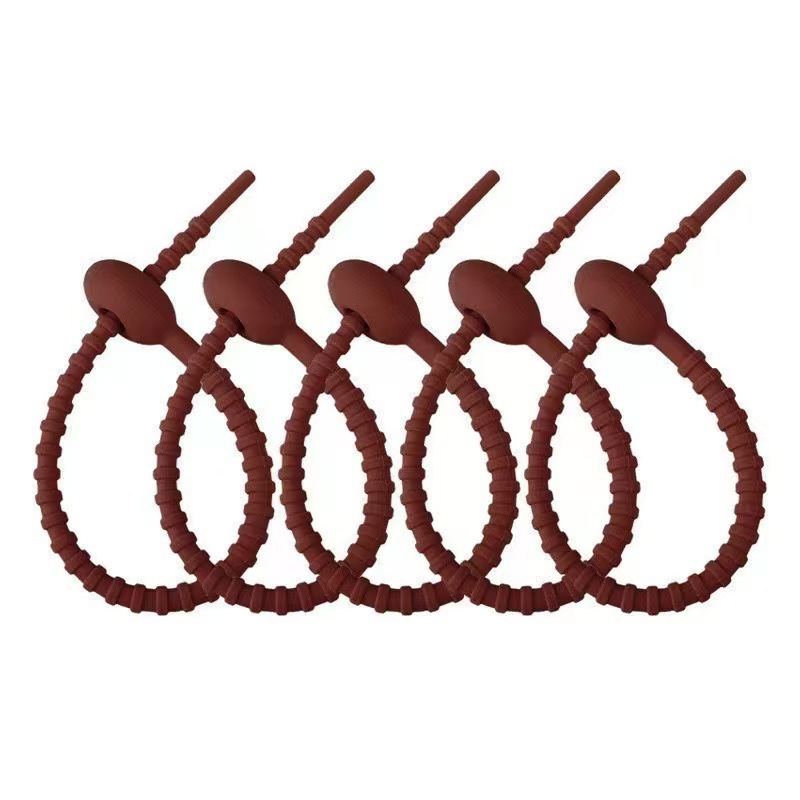 브라운 실리콘 밴드