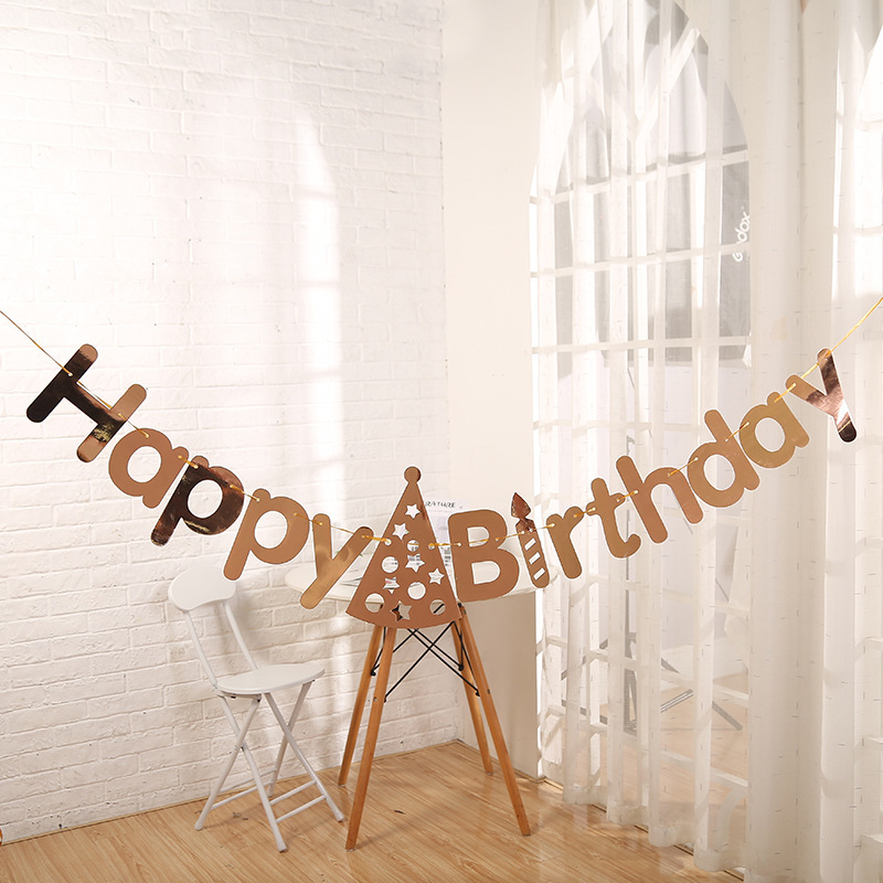 Birthday Letter Paper Birthday Banner display picture 2