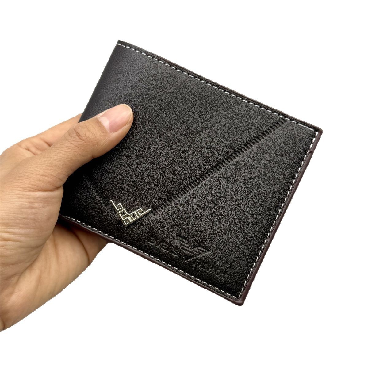 Nueva cartera transfronteriza para hombres bolsos cortos para hombres sensación de alta calidad Amazon venta caliente multi-tarjeta de gran capacidad de negocios ocio