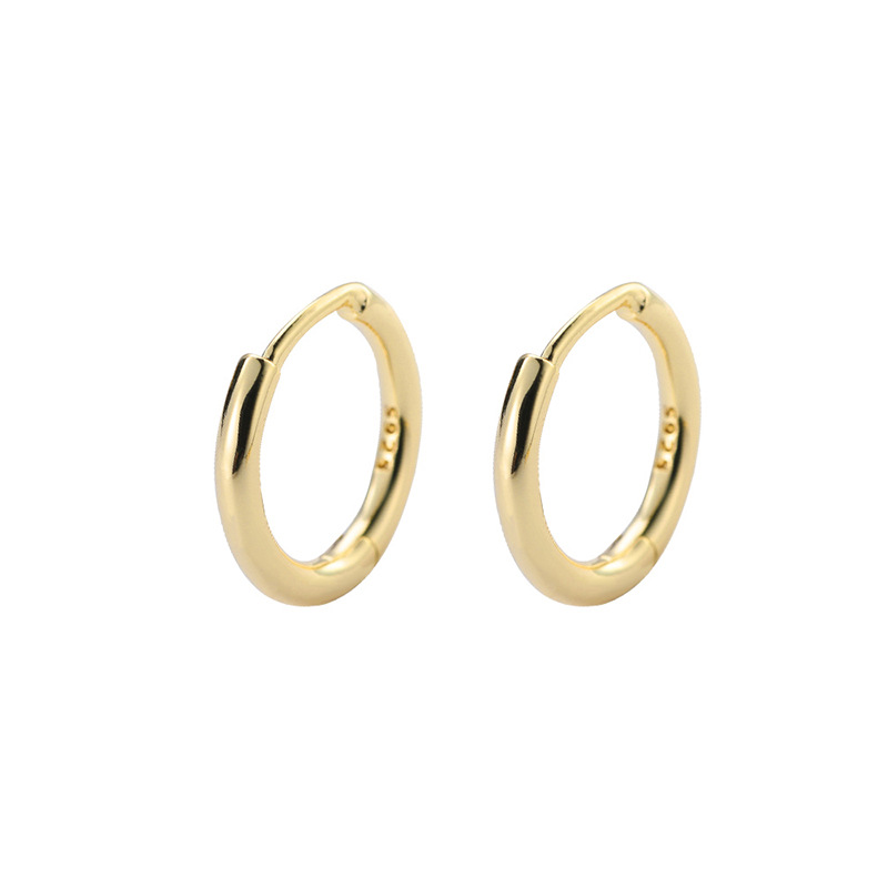 Corea del Sur elegante Internet celebridad pendientes 2021 nueva moda oreja hebilla pendientes círculo pendientes anillo pendientes ins mujeres