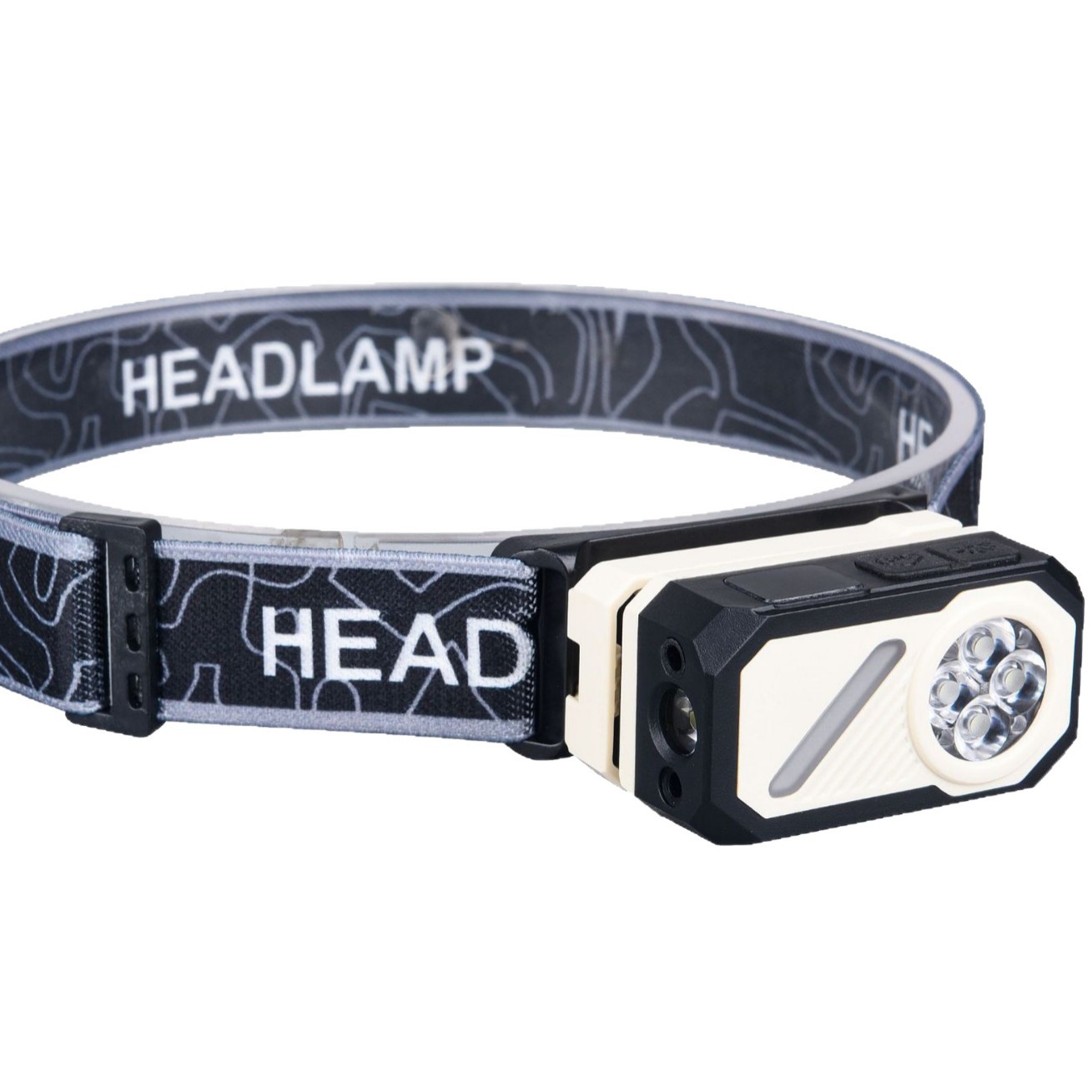 Nuevo faro de inducción de luz brillante LED de color brillante multifuente de luz de larga duración multifunción lámpara portátil de carrera fuerte lámpara de clip magnético