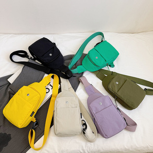 Cross-Border Outdoor Chest Bag 202 New Lightweight Crossbody Bag Sports Small Backpack Waist Bag Niche Large Capacity Storage Bag