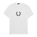 Ivory White Black Print