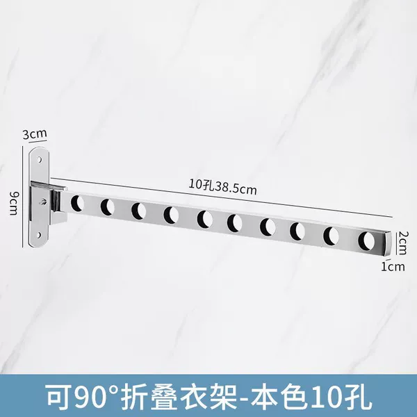 Foldable hanger, increased thickness