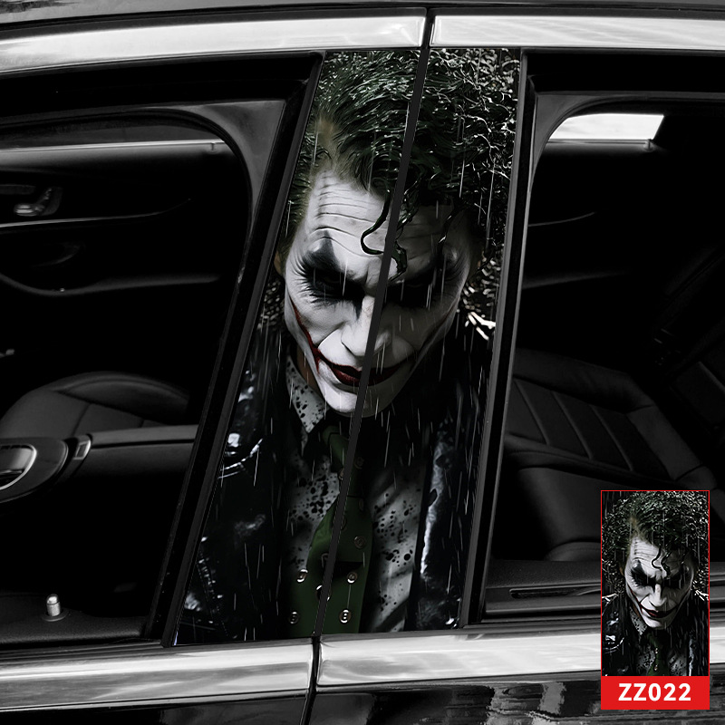 [diy center pillar stickers] a pair of zz22