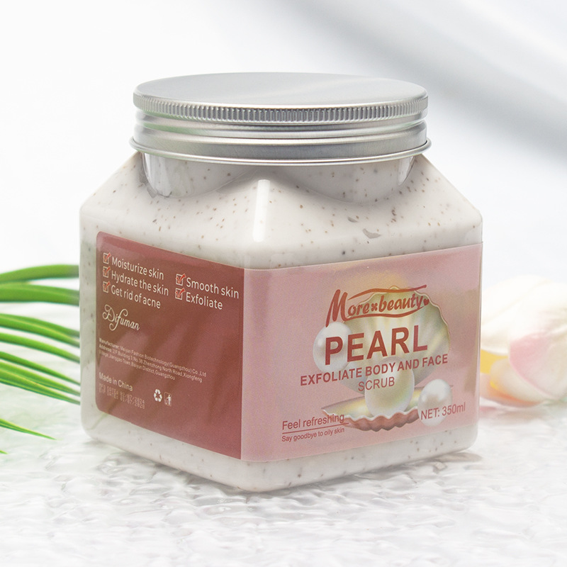 Exfoliante corporal de 350ml, limpieza profunda, piel de pollo exfoliante, piel hidratante y suave, exfoliante transfronterizo image 8