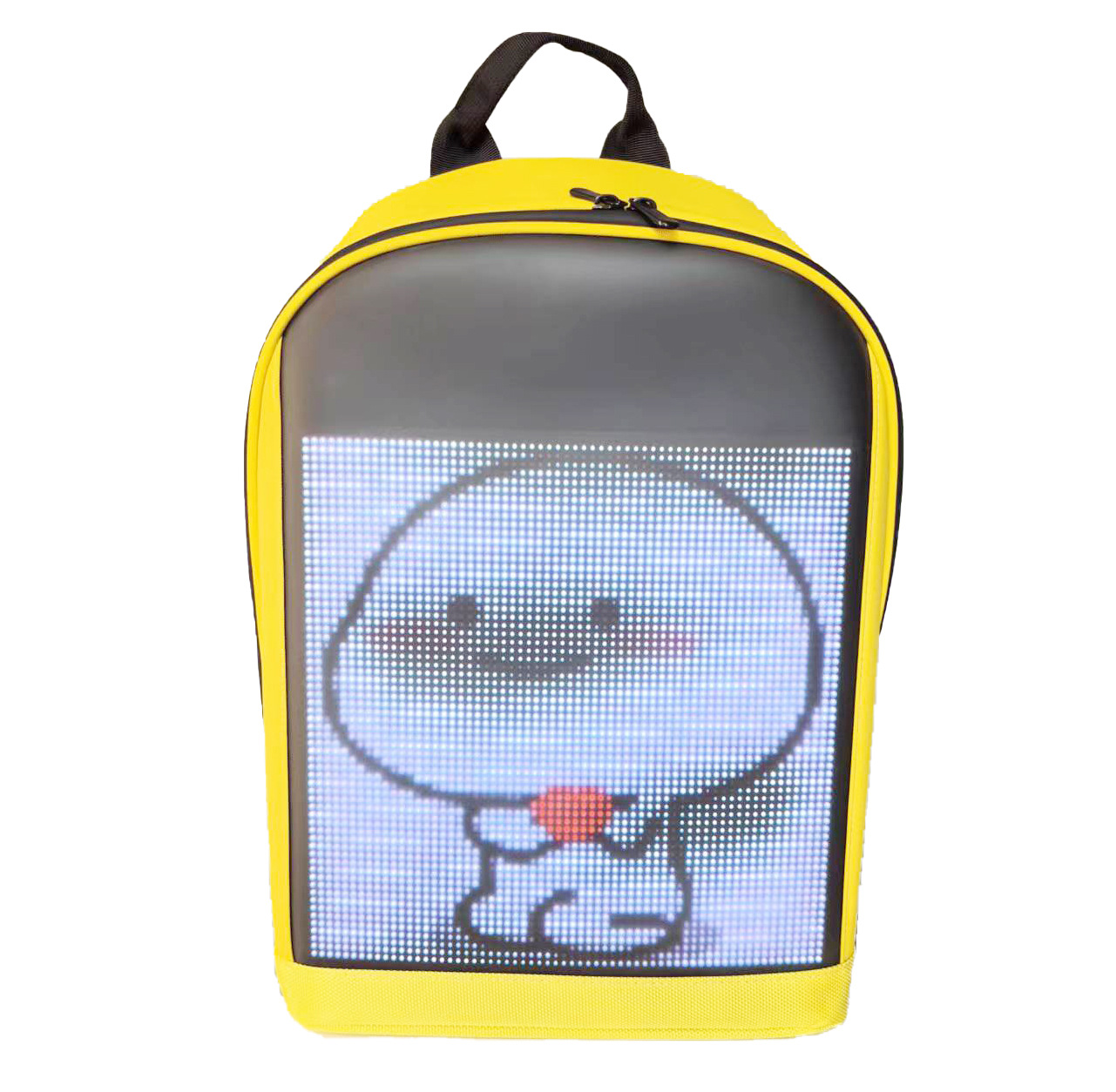 Mochila LED de conducción inteligente, modelos de vibración en caliente, cultura juvenil, entretenimiento, bolsos geniales, publicidad de la tienda, bolsos LED