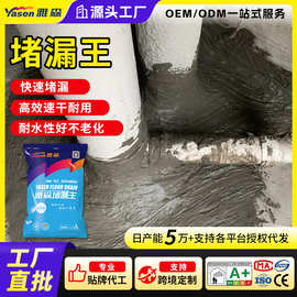 雅森水不漏堵漏王堵漏剂工程补漏注浆液堵漏王防水快干水泥堵漏灵