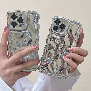 16新款陨石波浪纹适用苹果17PROMAX手机壳 iPhone16PRO高级感17P