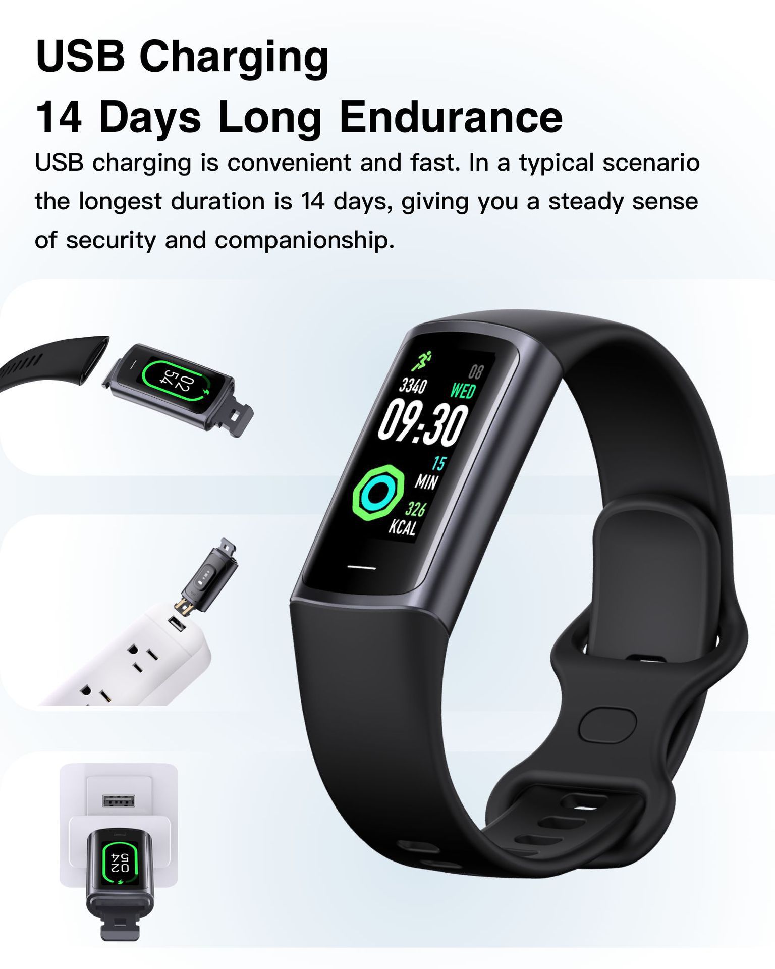 Manufacturer's cross-border private mold sports Bluetooth waterproof heart rate, blood pressure, blood oxygen, sleep health monitoring smartwatch bracelet undefined