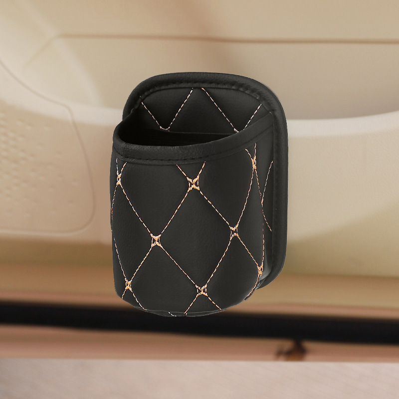 Qìchē – Car cup holder/beverage holder Drink Holder Multifunctional - black-cup-storage