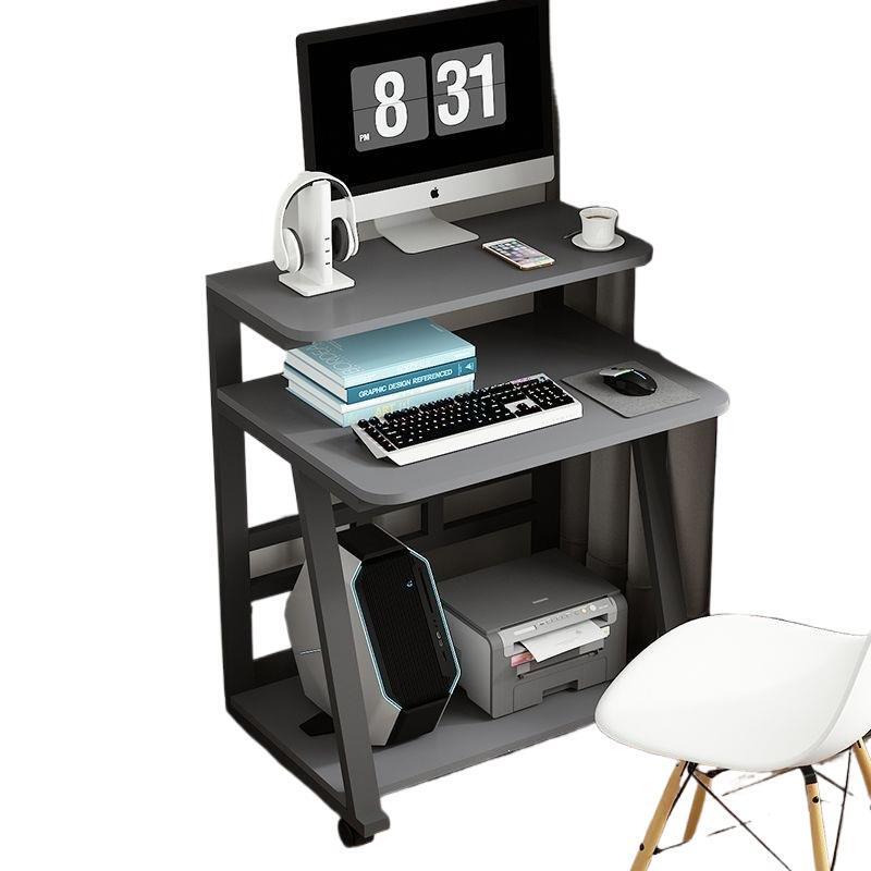 Simple and Easy-To-Use Computer Desk for Rental Apartments, Mobile Bedroom Single Desk, Small Apartment Desktop Desk for Students and Home Use Simple and Easy-To-Use Computer Desk for Rental Apartments, Mobile Bedroom Single Desk, Small Apartment Desktop Desk for Students and Home Use