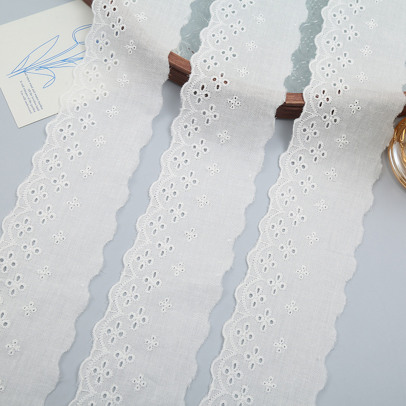 Cross-Border Foreign Trade Manufacturers Wholesale Shirts, Single-Sided Cotton Fabric, Children's Clothing, Skirt Edges, Lace Accessories, DIY Clothing Lace Trim Cross-Border Foreign Trade Manufacturers Wholesale Shirts, Single-Sided Cotton Fabric, Children's Clothing, Skirt Edges, Lace Accessories, DIY Clothing Lace Trim