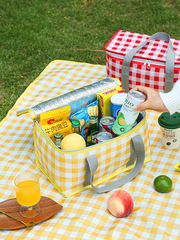 VHM7批發保溫袋冷餐袋手提野餐餐具包戶外露營大容量防水收納包折