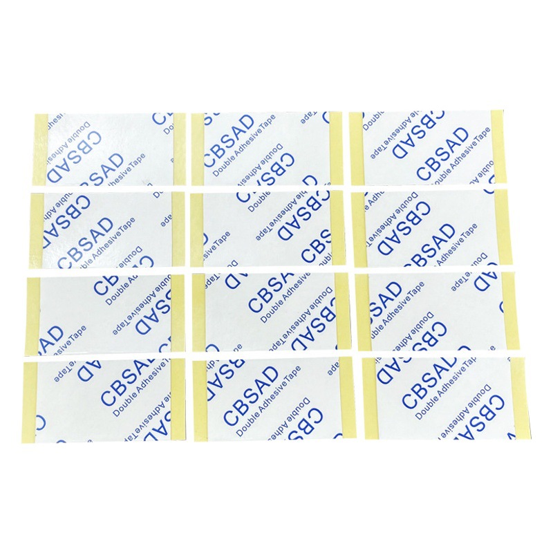 Ultra-thin Non-woven Square Double-sided Adhesive Handmade Sticker Envelope Photo Sticker Strong Thin Cotton Paper Adhesive Storage Decorative Adhesive