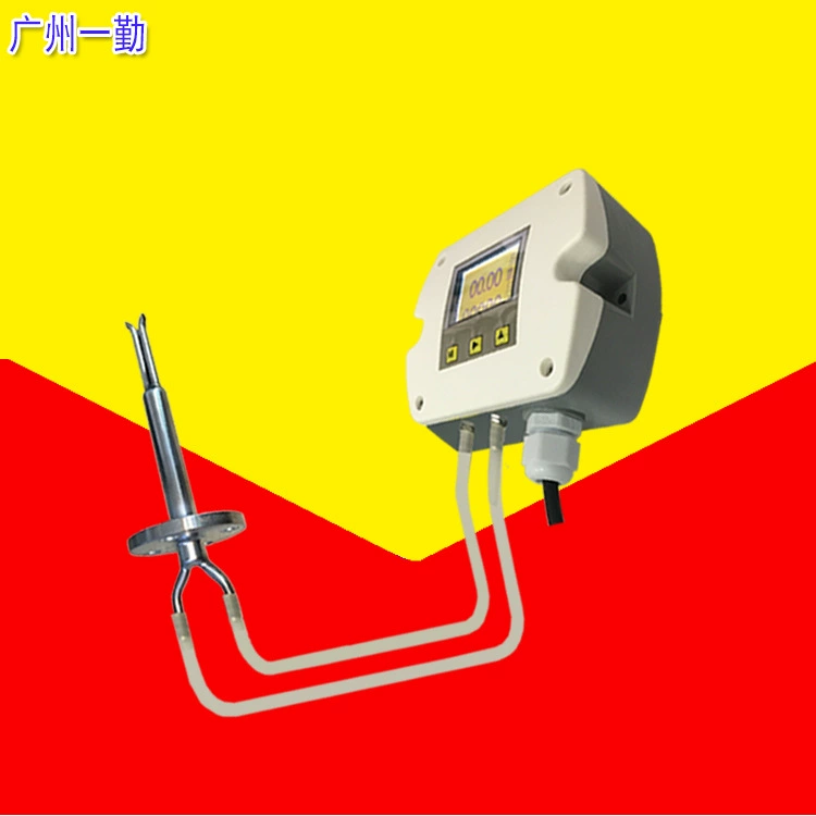 Высокотемпературный Анемометр подключаемый воздуховод датчик объема воздуха передатчик перепада давления газа расходомер одна сервисная карта