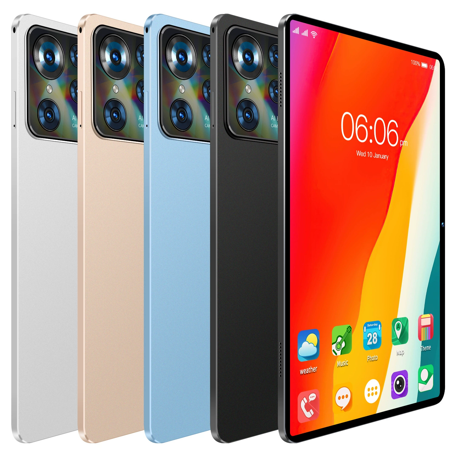 Планшет (Pad8Max) 10,1" Android 14, 16 ГБ+512 ГБ, 12000 мА·ч, 5G/Wi‑Fi/Bluetooth